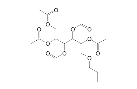 D-MANNITOL, PENTAACETYL-1-O-PROPYL-