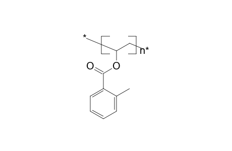 Poly(vinyl o-methylbenzoate)