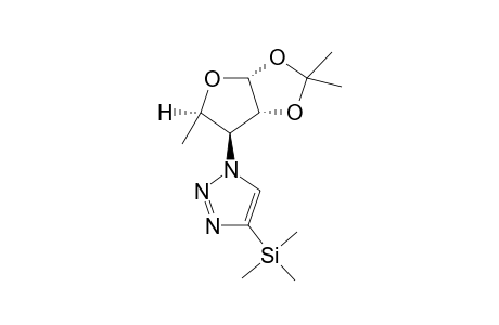 [1-[(3aR,5R,6S,6aR)-2,2,5-trimethyl-3a,5,6,6a-tetrahydrofuro[4,5-d][1,3]dioxol-6-yl]triazol-4-yl]-trimethylsilane