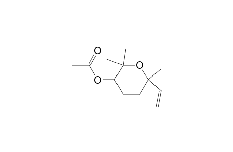 (-)-2,6,6-trimethyl-2(r)-vinyl-5(r)-acetoxytetrahydropyran