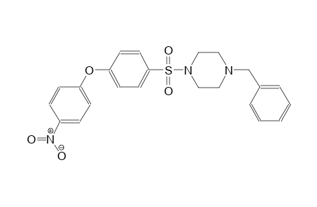 1-Benzyl-4-[4-(4-nitrophenoxy)phenyl]sulfonyl-piperazine