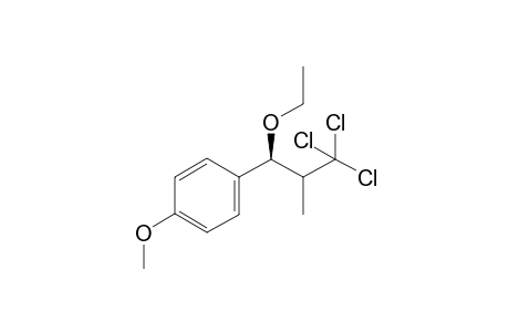 1-methoxy-4-[(1S)-3,3,3-trichloro-1-ethoxy-2-methyl-propyl]benzene