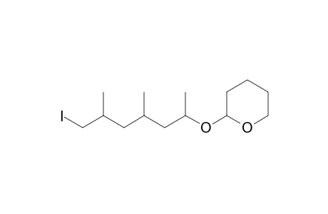 2-(6-Iodo-1,3,5-trimehylhexyloxy)tetrahydropyran