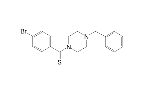 (4-Benzyl-piperazin-1-yl)-(4-bromo-phenyl)-methanethione