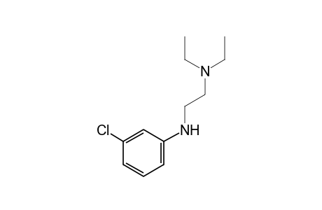 N'-(m-chlorophenyl)-N,N-diethylethylenediamine