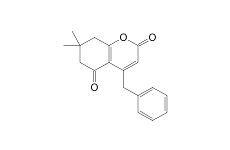 4-Benzyl-7,7-dimethyl-7,8-dihydro-2H-chromene-2,5(6H)-dione
