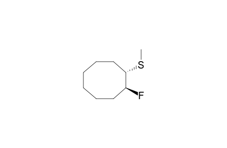 TRANS-1-FLUORO-2-(METHYLTHIO)-CYCLOOCTANE