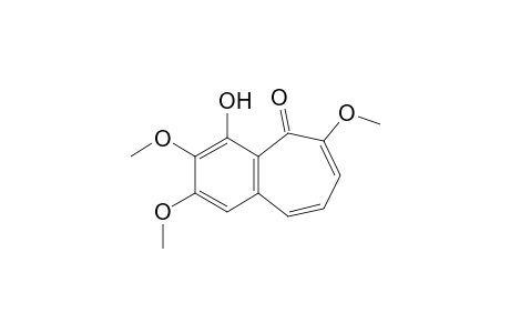 4-hydroxy-2,3,6-trimethoxy-5H-benzocyclohepten-5-one