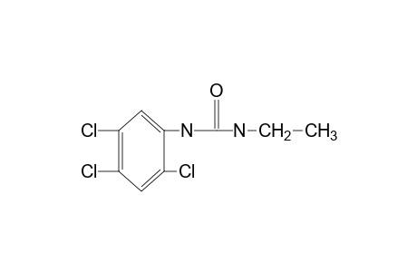 1-ethyl-3-(2,4,5-trichlorophenyl)urea
