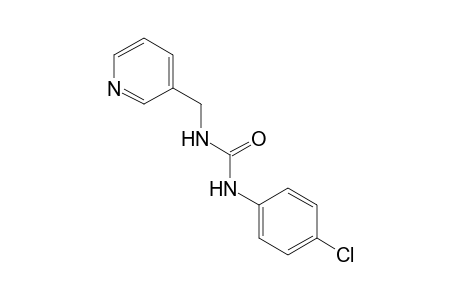 1-(p-chlorophenyl)-3-[(3-pyridyl)methyl]urea