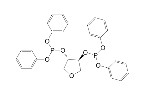 Phosphorous acid, tetrahydro-3,4-furandiyl tetraphenyl ester, (3S-trans)-