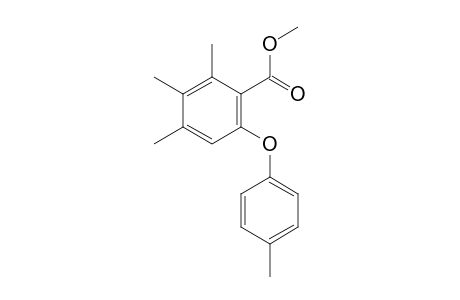 Methyl 2,3,4-trimethyl-6-(4-tolyloxy)benzoate