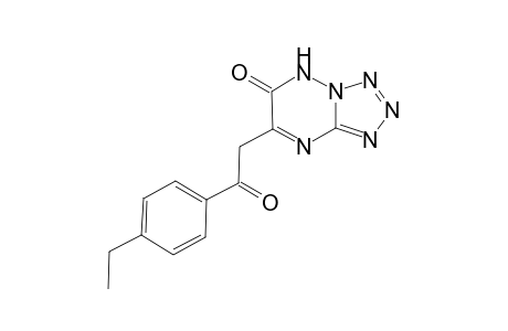 5-(4-Ethylbenzoyl)methyl-6,7-dihydrotetraazolo[1,5-b][1,2,4]triazin-6-one