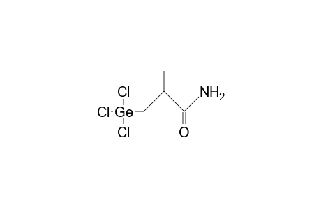 2-Methyl-3-(trichlorogermyl)-propionamide