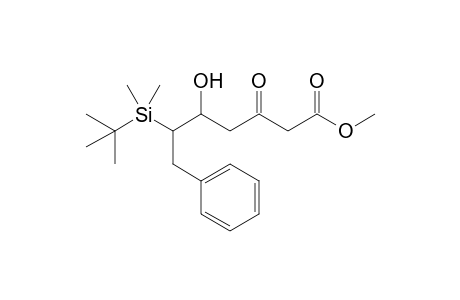 Methyl 6-(t-butyldimethylsilyl)-5-hydroxy-7-phenyl-3-oxoheptanoate