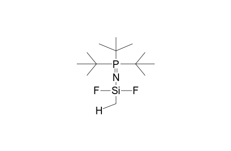 TRI-TERT-BUTYL(METHYLDIFLUOROSILYLIMINO)PHOSPHORANE