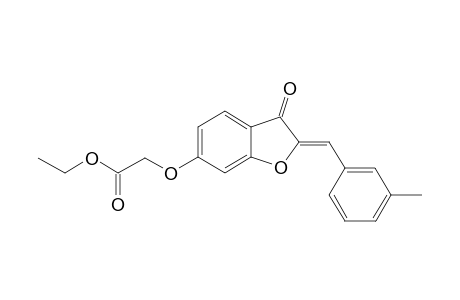 acetic acid, [[(2Z)-2,3-dihydro-2-[(3-methylphenyl)methylene]-3-oxobenzofuranyl]oxy]-, ethyl ester