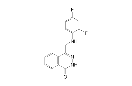 4-[(2,4-DIFLUOROANILINO)METHYL]-1(2H)-PHTHALAZINONE