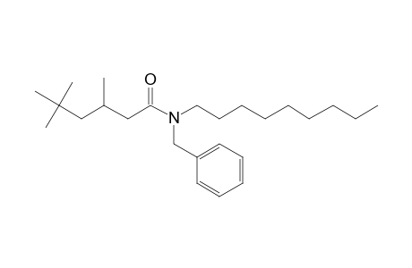 Hexanamide, 3,5,5-trimethyl-N-benzyl-N-nonyl-