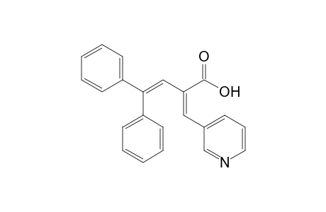 4,4-Diphenyl-1-(3-pyridinyl)but-1,3-diene-2-carboxylic acid