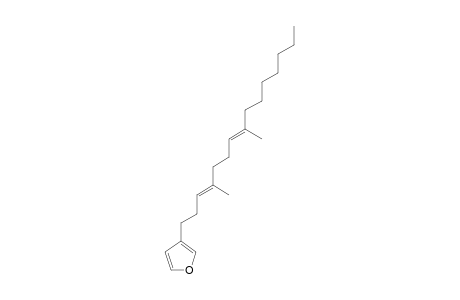 FURANOLIPID;3-[(3-E,7-E)-4,8-DIMETHYLPENTADECA-3,7-DIENYL]-FURAN