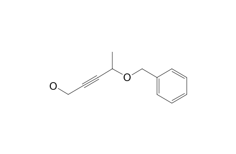 4-(Phenylmethoxy)pent-2-yn-1-ol