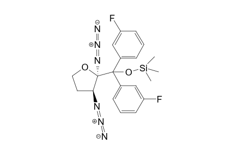 (((2R,3S)-2,3-diazidotetrahydrofuran-2-yl)bis(3-fluorophenyl)methoxy)trimethylsilane