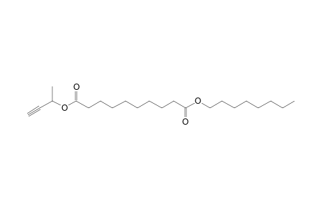 Sebacic acid, but-3-yn-2-yl octyl ester