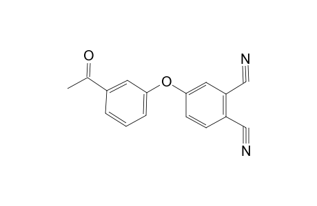 4-(3-Acetyl-phenoxy)-phthalonitrile