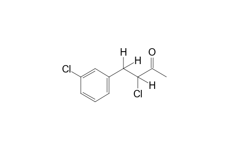 3-chloro-4-(m-chlorophenyl)-2-butanone