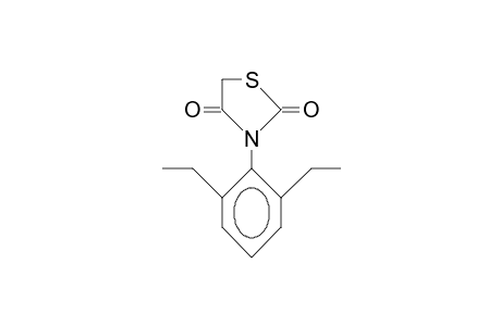 3-(2,6-diethylphenyl)-2,4-thiazolidinedione