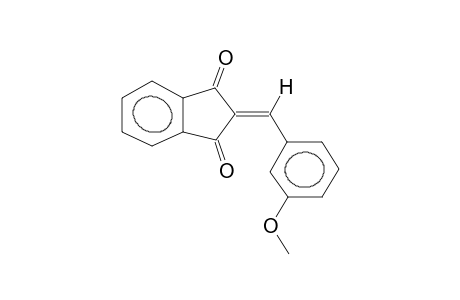 2-(3-METHOXYBENZAL)-1,3-INDANEDIONE