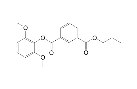 Isophthalic acid, 2,6-dimethoxyphenyl isobutyl ester