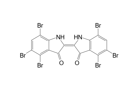 3H-Indol-3-one, 4,5,7-tribromo-1,2-dihydro-2-(4,5,7-tribromo-1,3-dihydro-3-oxo-2H-indol-2-ylidene)-