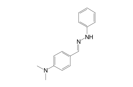 p-(dimethylamino)benzaldehyde, phenylhydrazone