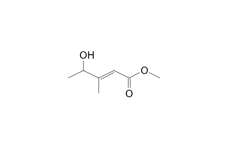 Methyl (2E)-4-hydroxy-3-methyl-2-pentenoate