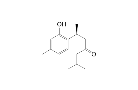 TURMERONOL-B;2-METHYL-6-(3-HYDROXY-4-METHYLPHENYL)-2-HEPTAN-4-ONE