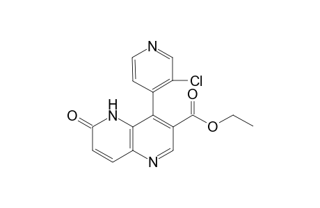 Ethyl 4-(3-Chloropyrid-4-yl)-6-oxo-5,6-dihydro-1,5-naphthyridine-3-carboxylate