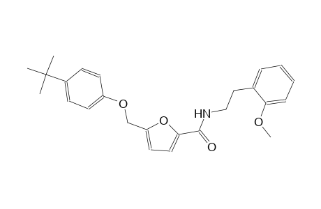 5-[(4-tert-butylphenoxy)methyl]-N-[2-(2-methoxyphenyl)ethyl]-2-furamide