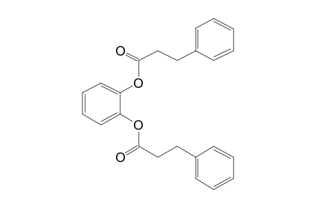 1,2-Benzenediol, o,o'-di(3-phenylpropionyl)-