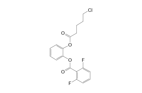 1,2-Benzenediol, o-(5-chlorovaleryl)-o'-(2,6-difluorobenzoyl)-