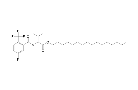 L-Valine, N-(5-fluoro-2-trifluoromethyl)-, hexadecyl ester