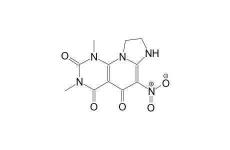 1,3-dimethyl-6-nitro-8,9-dihydroimidazo[2',1':6,1]pyrido[2,3-d]pyrimidine-2,4,5(1H,3H,7H)-trione