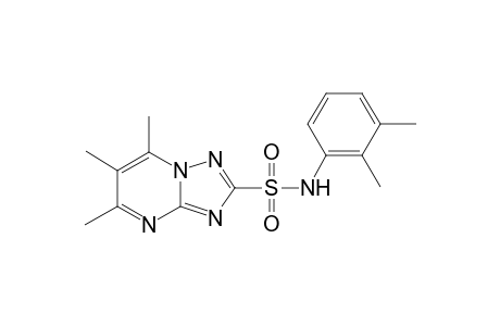 5,6,7-Trimethyl-[1,2,4]triazolo[1,5-a]pyrimidine-2-sulfonic acid (2,3-dimethyl-phenyl)-amide