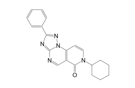 pyrido[3,4-e][1,2,4]triazolo[1,5-a]pyrimidin-6(7H)-one, 7-cyclohexyl-2-phenyl-