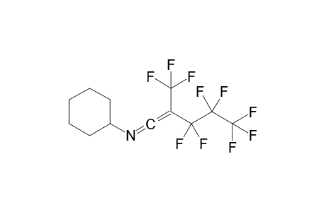 cyclohexyl-[3,3,4,4,5,5,5-heptafluoro-2-(trifluoromethyl)pent-1-enylidene]amine