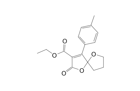 Ethyl 1,6-dioxa-4-(p-methylphenyl)spiro[4.4]non-3-en-2-one-3-carboxylate