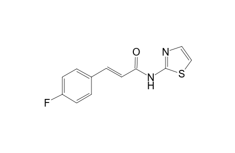 Propenamide, 3-(4-fluorophenyl)-N-(2-thiazolyl)-