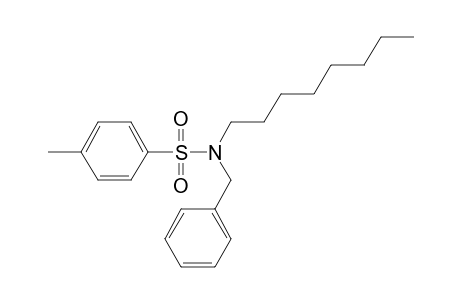 Benzenesulphonamide, 4-methyl-N-benzyl-N-octyl-