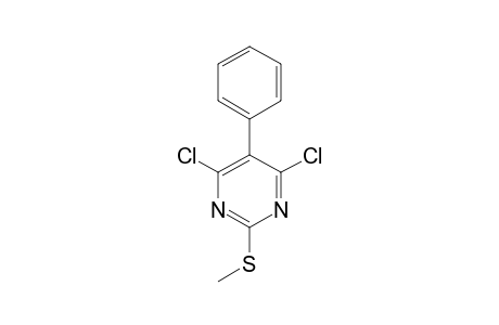 4,6-Dichloro-2-methylthio-5-phenyl-pyrimidine